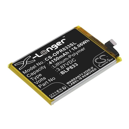 Bsc Preferred OPPO Realme V15 5G RMX3092 Mobile Phone Replacement Battery CS-OPR833SL